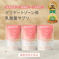【10％OFF】フェムチャー　フローラプロテクトサプリ3個セット デリケートゾーンの臭い・かゆみケア　 乳…