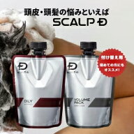 [医薬部外品]スカルプD 薬用スカルプシャンプー&薬用スカルプボリュームパックコンディショナー　付け替…