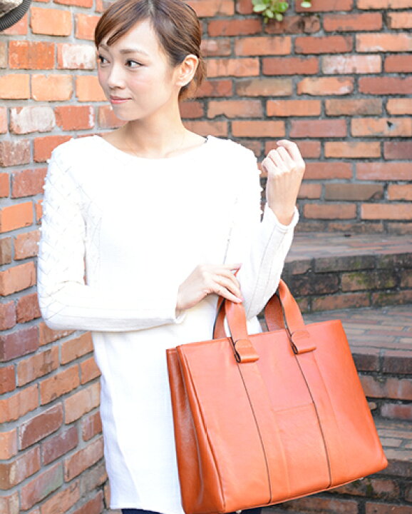 楽天市場 送料無料 レディース ビジネスバッグ 大容量 女性用 高級 書類バッグ ａ4 ｂ4 余裕で収納 キャリア 女性用 牛革 リクルートバッグ 日本製 Angie The Cat 楽天市場店