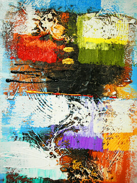 楽天市場】バリアート絵画 L 縦 抽象画 [100x30cm] アジアン 雑貨 バリ 