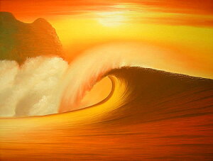 oA[gGLWindy wBig wave in Sunsetx AWA G o G ^C G AWA CeA 