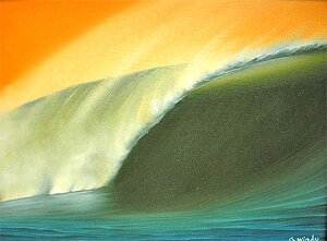 oA[gGMWindy wBig Wave in Sunsetx AWA G o G ^C G AWA CeA 