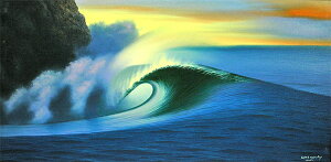 oA[gGLLwBig Wave in SunsetxWindySpecial Orderi[z94cmxc54cm] AWA G o G ^C G AWA CeA 