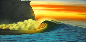 oA[gGLLwBig Wave in SunsetxWindySpecial Orderi[z94cmxc54cm] AWA G o G ^C G AWA CeA 