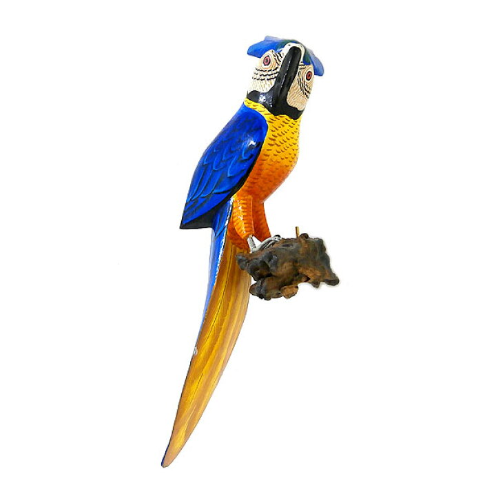 楽天市場 南国 カラフル バード 壁掛け 木の枝 鳥 30cm 鳥の置物 鳥のオブジェ 鳥の飾り アジアン バリ タイ 雑貨 インテリア エクステリア アジアン雑貨 家具 Angkasa