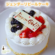 ランキング1位受賞!父の日 ジェンダーリビール ケーキ Boy or Girl イベント 北海道産純生クリーム しっ…