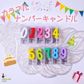 パステルナンバーキャンドル 誕生日 キャンドル パーティ ローソク ナンバー