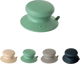 [d+ (ディープラス )メスティン用シリコンリッドノブ]【吸盤式】軍手いらず 着脱式 キャンプ アウトドア メスティン お洒落 吸盤 ふた フタ 鍋蓋 取っ手 バーベキュー ベランピング チェアリング クッキング 料理 キャンプ飯 ソロキャンプ