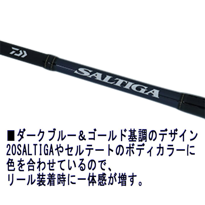 楽天市場】ダイワ ロッド ソルティガ R J62S-4 LO [6・大型] : 釣具の 