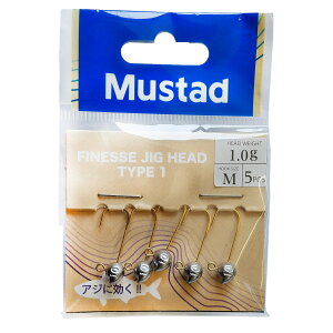 �}�X�^�b�h(Mustad) FINESSE JIG HEAD TYPE 1 1.0g [���[����]