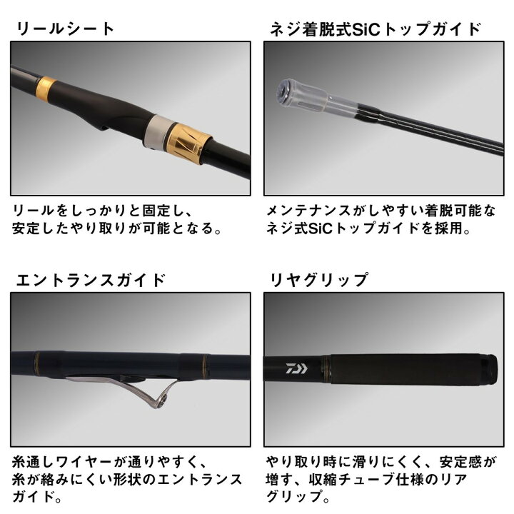 楽天市場】ダイワ 磯竿 25マークドライ 2-53HR・J [5][2025年新製品 