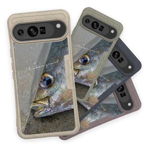 コンポスケース & 着せ替え デザインシート セット Google Pixel9a Pixel9 Pro XL Pixel8a Pixel8 Pro Xperia 10 V ケース 背面 生分解性 4色 釣り 魚 ルアー イサキ