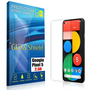 Google Pixel5 �t���ی�t�B���� �ی�t�B���� 2.5D 9H �w��h�~(�S����) �K���X�t�B���� �K���X �s�N�Z�� �t�@�C�u