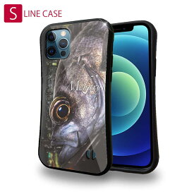 S-LINE ケース iPhoneSE(第三世代) iPhone13 mini iPhone13 Pro Max iPhone12 Pro iPhone11 Pro iPhoneXs iPhoneXR Xperia 5 III Xperia 10 III Pixel 5a AQUOS sense6 釣り 魚 ルアー メバル