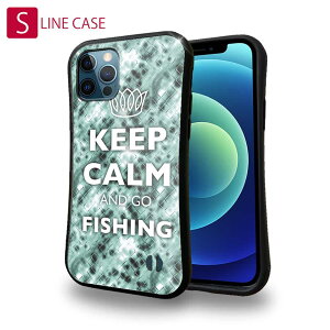S-LINE P[X iPhone13 mini iPhone13 Pro Max iPhone12 Pro iPhone11 Pro iPhoneXs iPhoneXR Xperia 5 III Xperia 10 III Pixel 5a AQUOS sense6 ނ  A[ KEEP CALM AND OF FISHING NX^