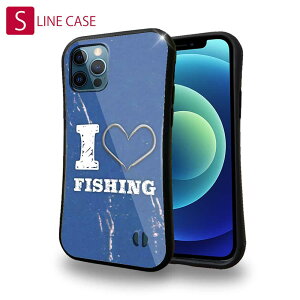 S-LINE �P�[�X iPhone13 mini iPhone13 Pro Max iPhone12 Pro iPhone11 Pro iPhoneXs iPhoneXR Xperia 5 III Xperia 10 III Pixel 5a AQUOS sense6 �ނ� �� ���A�[ I love Fishing Blue
