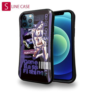 S-LINE �P�[�X iPhone13 mini iPhone13 Pro Max iPhone12 Pro iPhone11 Pro iPhoneXs iPhoneXR Xperia 5 III Xperia 10 III Pixel 5a AQUOS sense6 �ނ� �� ���A�[ Gone Bass Fishing �p�[�v��