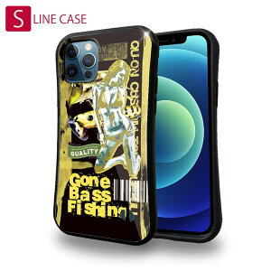 S-LINE P[X iPhone13 mini iPhone13 Pro Max iPhone12 Pro iPhone11 Pro iPhoneXs iPhoneXR Xperia 5 III Xperia 10 III Pixel 5a AQUOS sense6 ނ  A[ Gone Bass Fishing CG[