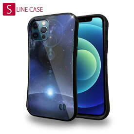 S-LINE ケース iPhoneSE(第三世代) iPhone13 mini iPhone13 Pro Max iPhone12 Pro iPhone11 Pro iPhoneXs iPhoneXR Xperia 5 III Xperia 10 III Pixel 5a AQUOS sense6 星 星空 宇宙 地球の彼方