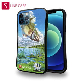S-LINE ケース iPhoneSE(第三世代) iPhone13 mini iPhone13 Pro Max iPhone12 Pro iPhone11 Pro iPhoneXs iPhoneXR Xperia 5 III Xperia 10 III Pixel 5a AQUOS sense6 釣り 魚 ルアー 八百板浩司 夢に出てきそうな風景