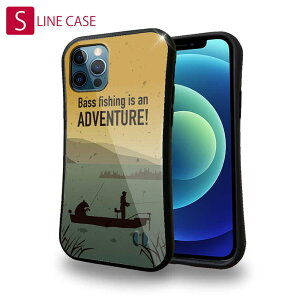 S-LINE P[X iPhone13 mini iPhone13 Pro Max iPhone12 Pro iPhone11 Pro iPhoneXs iPhoneXR Xperia 5 III Xperia 10 III Pixel 5a AQUOS sense6 ނ  A[ FISH MAN BassFishing is an ADVENTURE!i܂߁j
