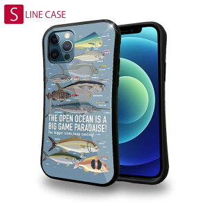 S-LINE P[X iPhone13 mini iPhone13 Pro Max iPhone12 Pro iPhone11 Pro iPhoneXs iPhoneXR Xperia 5 III Xperia 10 III Pixel 5a AQUOS sense6 ނ  A[ FISH MAN BIG GAME PARADAISE! Du[