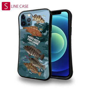 S-LINE P[X iPhone13 mini iPhone13 Pro Max iPhone12 Pro iPhone11 Pro iPhoneXs iPhoneXR Xperia 5 III Xperia 10 III Pixel 5a AQUOS sense6 ނ  A[ FISH MAN n[hbNtBbVQ[ u[ No2