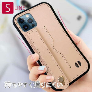 S-LINE �P�[�X �{�v �k���v �P�[�X iPhone12 / iPhone12 Pro ��p �x���g �� �J�[�h�X���b�g �X�g���b�v�z�[�� �t�� ���U�[ TPU ��d�\�� �ϏՌ� �^�t ����ɂ��� �x�[�W�� ���F