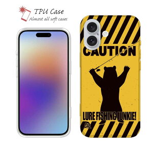 \tgP[X iPhone17 Pro Max iPhone Air NAP[X iPhone16e Pro Max iPhone15 Pro Max iPhone14 Plus iPhone13 mini Xperia 10 VII Galaxy AQUOS sense arrows Pixel10 Pro XL ނ  A[  FISH MAN CAUTION LURE FISHING JUNKIE!