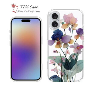 �\�t�g�P�[�X iPhone17 Pro Max iPhone Air �N���A�P�[�X iPhone16e Pro Max iPhone15 Pro Max iPhone14 Plus iPhone13 mini Xperia 10 VII Galaxy AQUOS sense arrows Pixel10 Pro XL �J���t�� �� �ԕ� �����݃J���[Flower No2