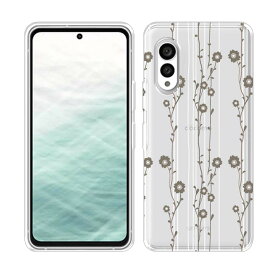 arrows アローズ ソフトケース 花柄 クリアケース スマホケース TPU arrows Alpha F-51F arrows We2 F-52E FCG02 arrows We2 Plus F-51E arrows We F-51B FCG01 arrows Be4 Plus F-41B NX9 F-52A 5G F-51A 花 フラワー 花柄 和柄2