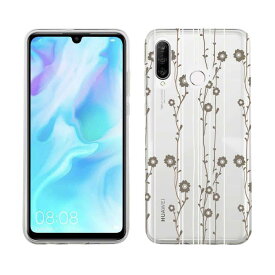 【母の日 早割 10%OFF中】 Huawei P30 lite ソフトケース 花柄 クリアケース スマホケース TPU Huawei P30 Pro ケース HUAWEI Mate 20 Pro Huawei nova3 Huawei P20 lite honor 9 ファーウェイ 花 フラワー 花柄 和柄2