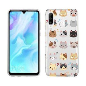 Huawei P30 lite �\�t�g�P�[�X �N���A�P�[�X �X�}�z�P�[�X TPU Huawei P30 Pro �P�[�X HUAWEI Mate 20 Pro Huawei nova3 Huawei P20 lite honor 9 �t�@�[�E�F�C �L �l�R �p�i �G�� ���낢��ȕ\��̔L