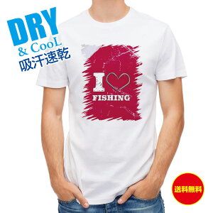 ނ TVc AEghA I love Fishing Red ނ  A[ T Vc Y  S  t  H Ci[  ʔ 傫TCY  |GXe 