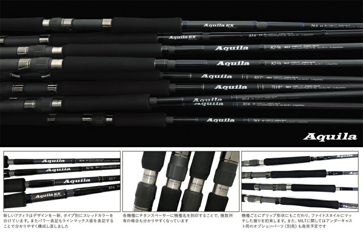 楽天市場】リップルフィッシャー Aquila アクイラ MLT 82 3/6 