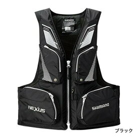 シマノ (Shimano) VF-142Q ブラック 2XL NEXUS フローティングベスト