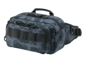 シマノ (shimano) BW-021T ブラックカモ Sサイズ ヒップバッグ