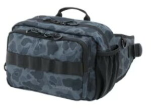 シマノ (shimano) BW-021T ブラックカモ Mサイズ ヒップバッグ