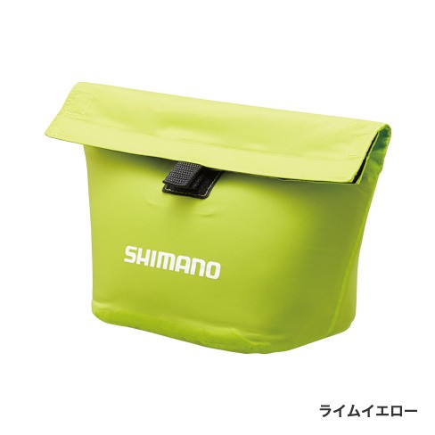 波しぶき 衝撃からリールを守る シマノ Shimano ライムイエロー リールスプラッシュガード BP-037S ブランド買うならブランドオフ 最大71％オフ！