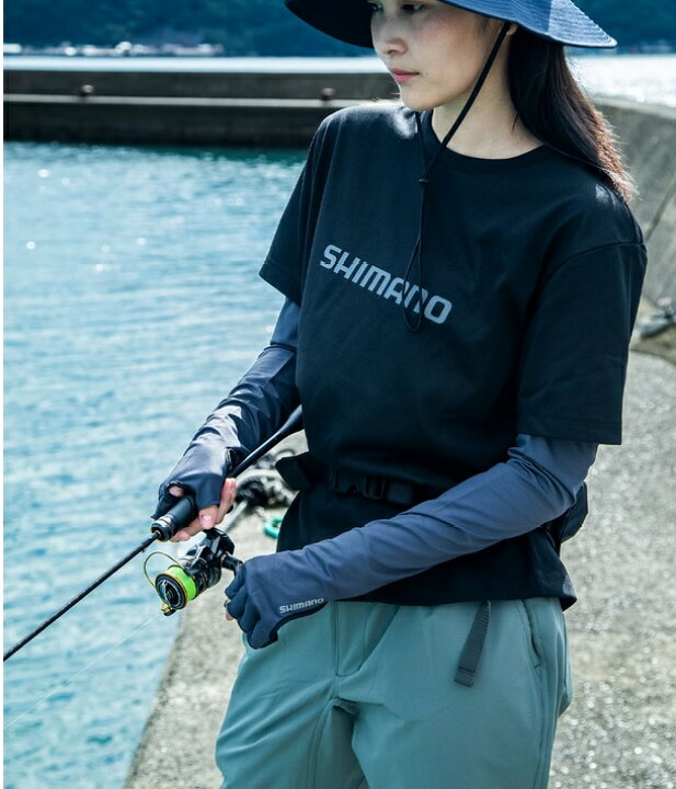 楽天市場】シマノ (Shimano) SH-021W カーキ Mサイズ ドライロゴT 