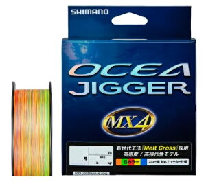 V}m IVAWK[ MX4 PE LONG PL-O14X 10M 5J[ 1.0 19lb 1200m OCEA JIGGER shimano 摜͈łB