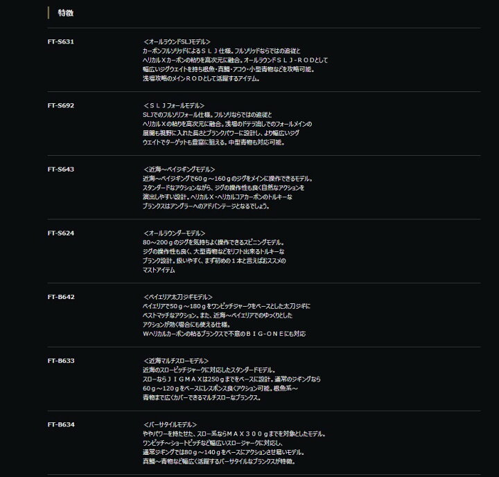 楽天市場】SLASH (スラッシュ) FT-B633 FULLSAIL THIEF (フルセイルシーフ) ※画像は各機種共通です。 : アングラーズWEB店