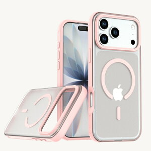 iPhone17 �P�[�X MagSafe�Ή� iPhone17 Pro �P�[�X iPhone17 Pro Max �J�o�[ �}�b�g�d�グ N52���Γ��� ������ �ϏՌ� �l���G�A�N�b�V���� �w��h�~ �T���T����G�� ���C�����X�[�d�Ή� �J�����ی� ���^ �y