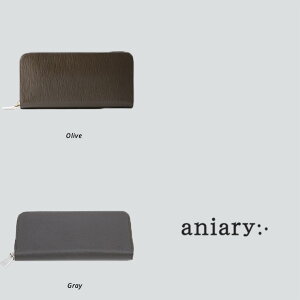 アニアリ・aniary財布【送料無料】WaveLeather牛革Wallet16-20003