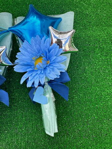 星型バルーン 卒業 バルーン花束スター プチ 卒業 卒園 プチ バルーンブーケ ミニ バルーンバンチ ブーケ プチギフト バルーンギフト 1本 1輪 入学 部活 卒部 お祝い ギフト 記念品 保育園