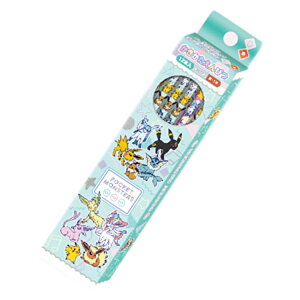 ポケットモンスター グッズ かきかたえんぴつ B 銀軸 パステルフレーク 鉛筆 わくわく新学期 418917