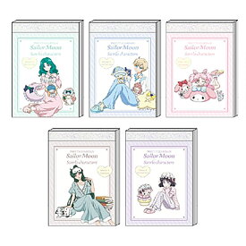 美少女戦士セーラームーン×サンリオキャラクターズ メモミニセット B メモ帳 ミニ パジャマパーティー 720302