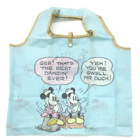 ミッキー&ミニー ショッピングバッグ いつもいっしょ ディズニー エコバッグ 買い物 コンパクト ポリエステル 017158