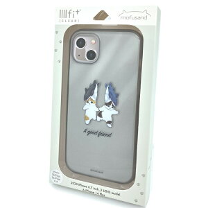 mofusand tTh ObY IIIIfit Clear iPhone 15 Plus / 14 Plus Ή P[X Ȃ悵 110431