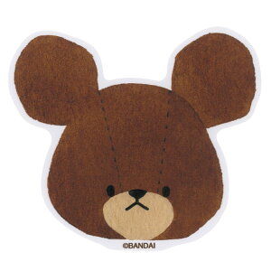 くまのがっこう めじるしワッペン ジャッキーフェイス 117886